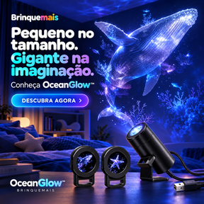 OceanGlow™ — Projetor de Animais Marinhos