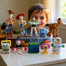 Kit 10 Bonecos Toy Story 5 - Edição Limitada