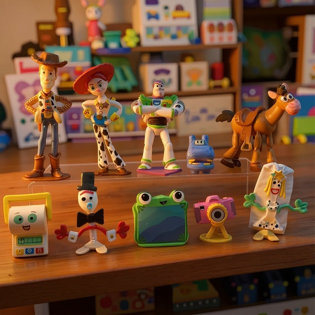Kit 10 Bonecos Toy Story 5 - Edição Limitada