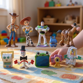 Kit 10 Bonecos Toy Story 5 - Edição Limitada