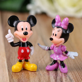 Kit 6 Bonecos Mickey e sua Turma