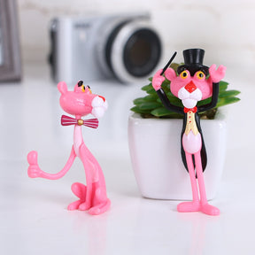 Kit 4 Bonecos Pantera cor de Rosa - Edição Limitada