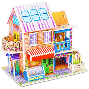 Quebra Cabeça 3D - Casas para Brincar