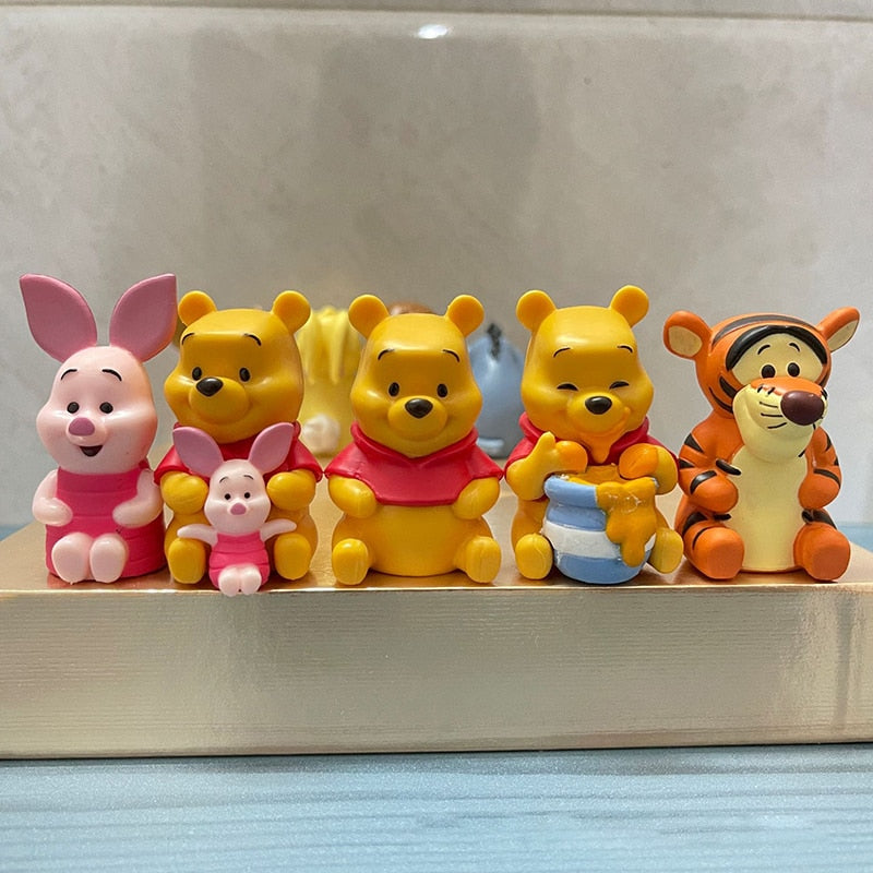 Kit 10 Bonecos Ursinho Pooh - Edição Limitada