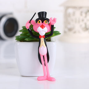 Kit 4 Bonecos Pantera cor de Rosa - Edição Limitada