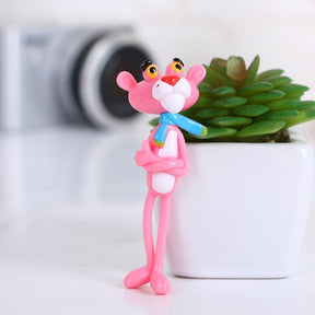 Kit 4 Bonecos Pantera cor de Rosa - Edição Limitada