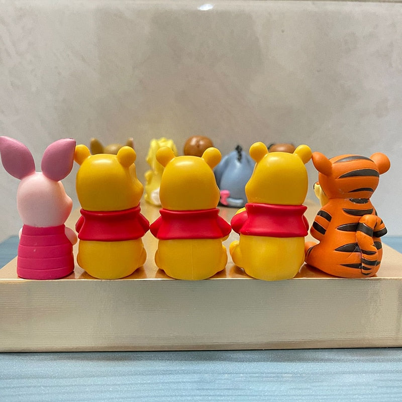 Kit 10 Bonecos Ursinho Pooh - Edição Limitada