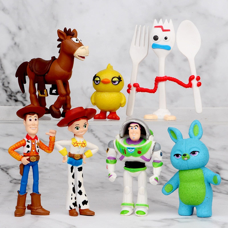 Kit 7 Bonecos Toy Story - Edição Limitada