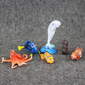 Kit 6 Bonecos Procurando Nemo