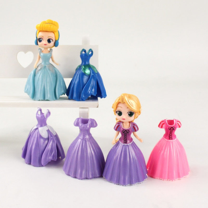 Kit Bonecas Princesas da Disney