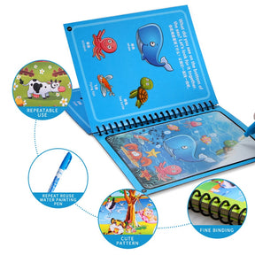 Livro Mágico - Pinte com água