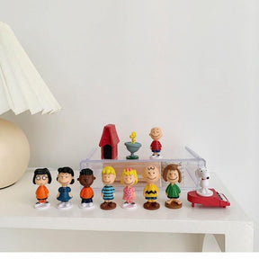 Kit 12 Bonecos Turma do Snoopy