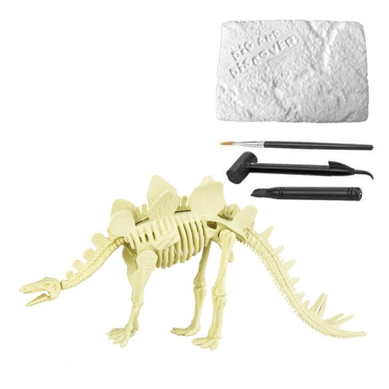 Kit Escavação Fósseis Mundo Jurássico