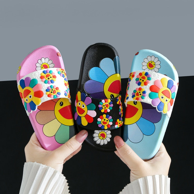 Chinelo Infantil Floral