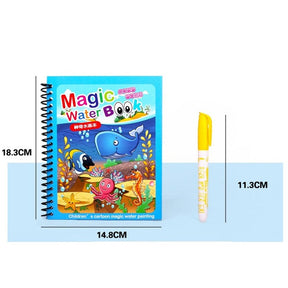 Livro Mágico - Pinte com água
