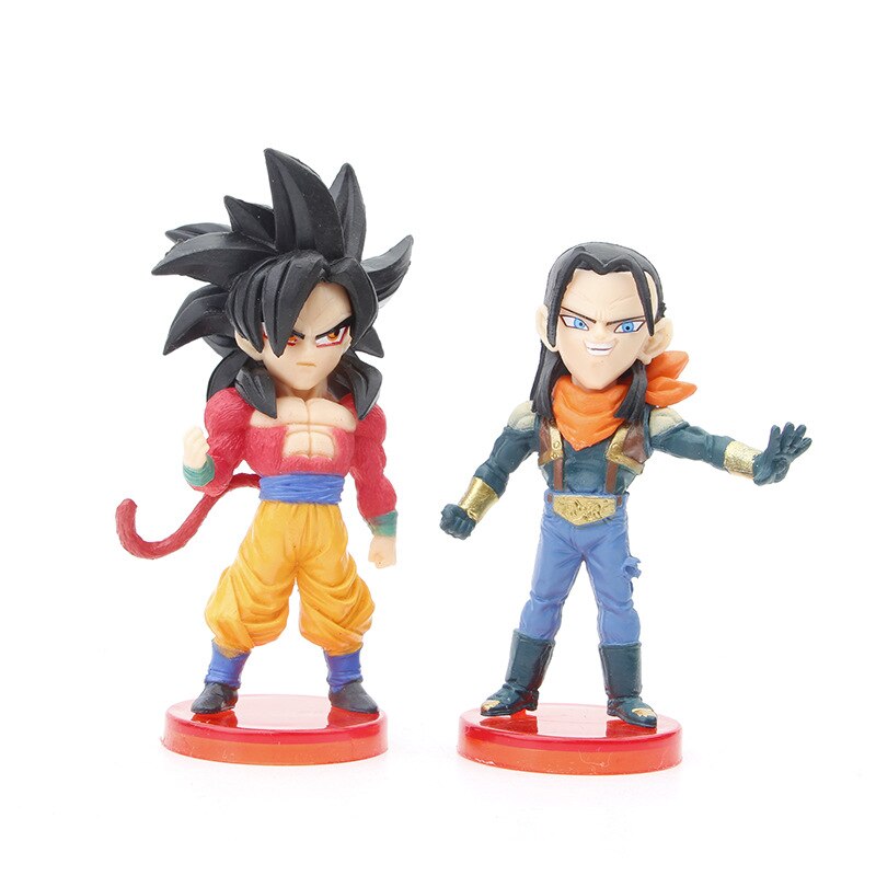 Kit 6 Bonecos Dragon Ball GT - Edição Limitada