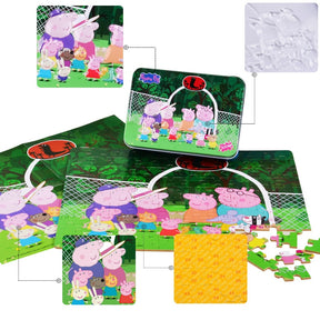 Quebra Cabeça de Madeira - Peppa Pig