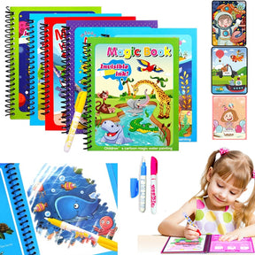Livro Mágico - Pinte com água