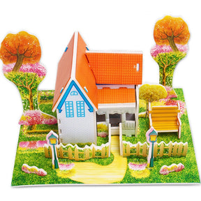 Quebra Cabeça 3D - Casas para Brincar