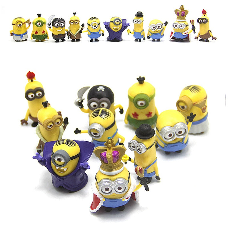 Kit 10 Bonecos Minions - Edição Limitada