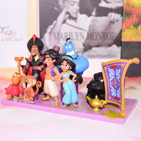 Kit 8 Bonecos Alladin - Edição Limitada