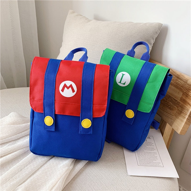 Mochila Cosplay Mario e Luigi