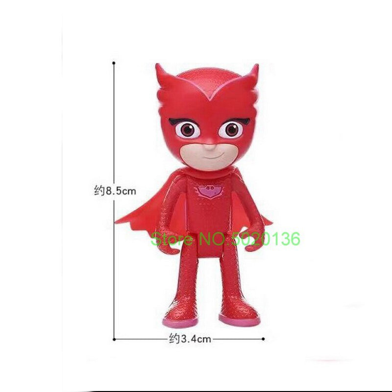 Kit 3 Bonecos PJ Masks - Edição Limitada