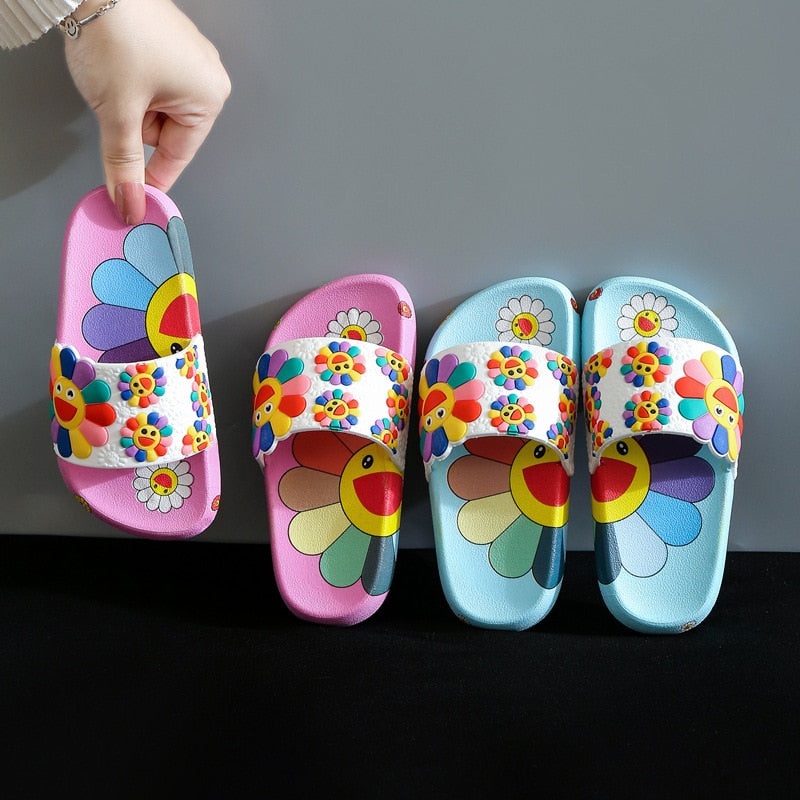 Chinelo Infantil Floral