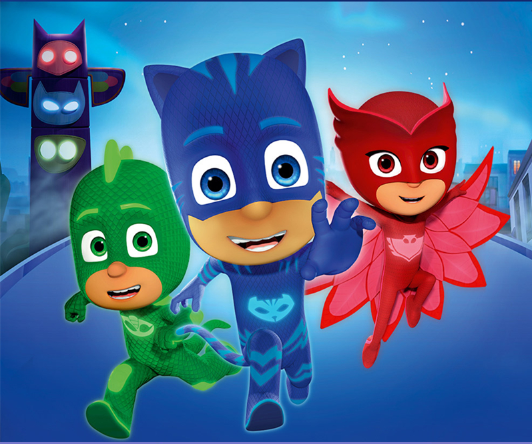 Kit 3 Bonecos PJ Masks - Edição Limitada