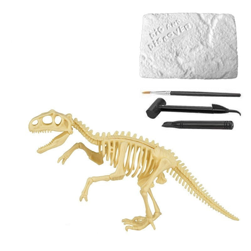 Kit Escavação Fósseis Mundo Jurássico