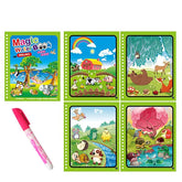 Livro Mágico - Pinte com água