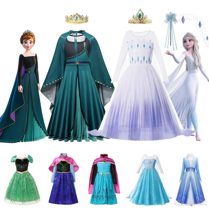 Fantasia Princesas Fronzen - Elsa e Anna